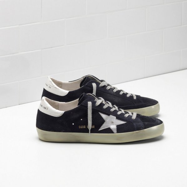 Golden Goose Super Star Sneakers Black Men