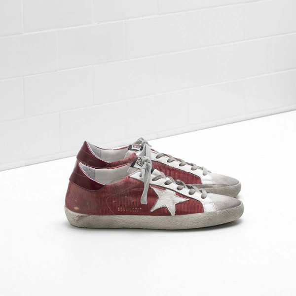 Golden Goose Super Star Sneakers Red Men