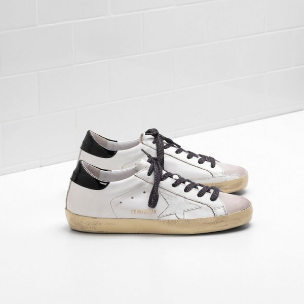 Golden Goose Super Star Sneakers Star In Crocodile Effect Leather Men