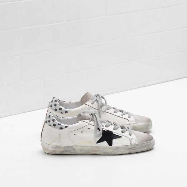 Golden Goose Super Star Sneakers White Black Women