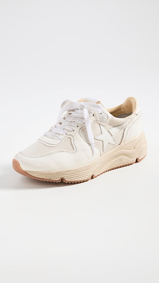 Running Sole Nappa Upper Toe Box Suede Sneakers